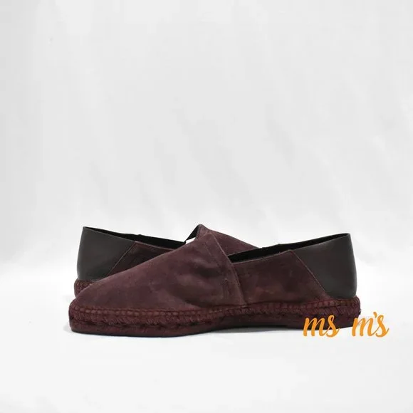 NIB TOM FORD Suede Purple Leather Collapsible Heel loafer  display picture 3